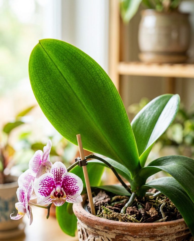 Orchidée : guide complet pour l'entretien et la faire refleurir — feuillage et santé de la plante, portrait botanique