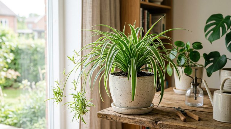 Plante araignée : entretien facile et conseils de multiplication — photo guide de culture, entretien et arrosage