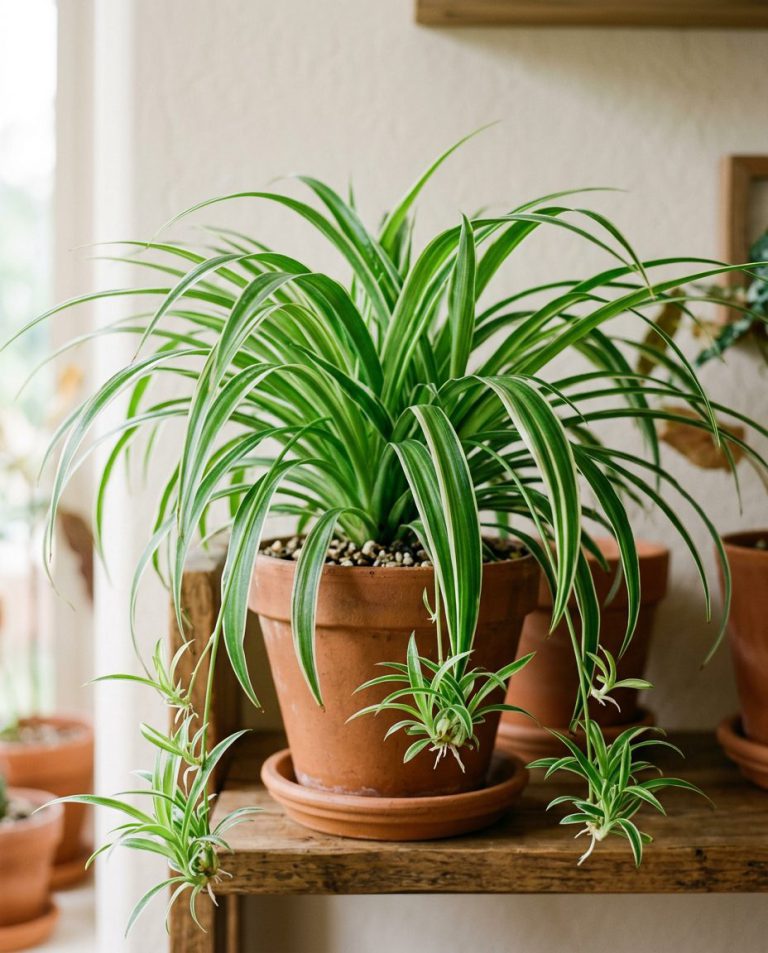 Plante araignée : entretien facile et conseils de multiplication — feuillage et santé de la plante, portrait botanique