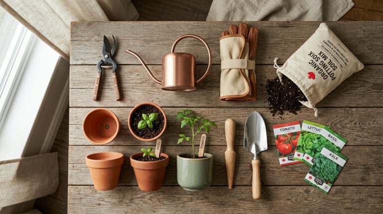 Apartment Vegetable Garden in Canada: Step-by-Step Guide — growing guide photo, care and watering