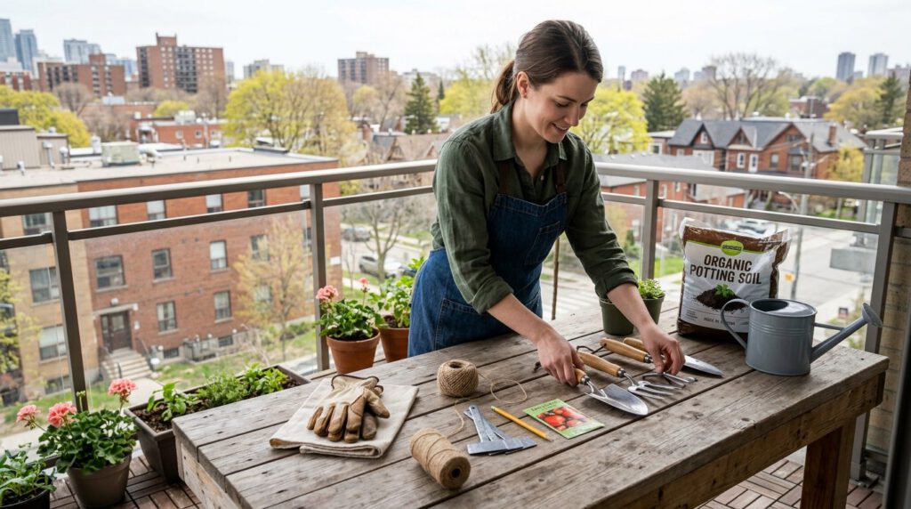 Apartment Vegetable Garden in Canada: Step-by-Step Guide — step 1, practical guide illustration