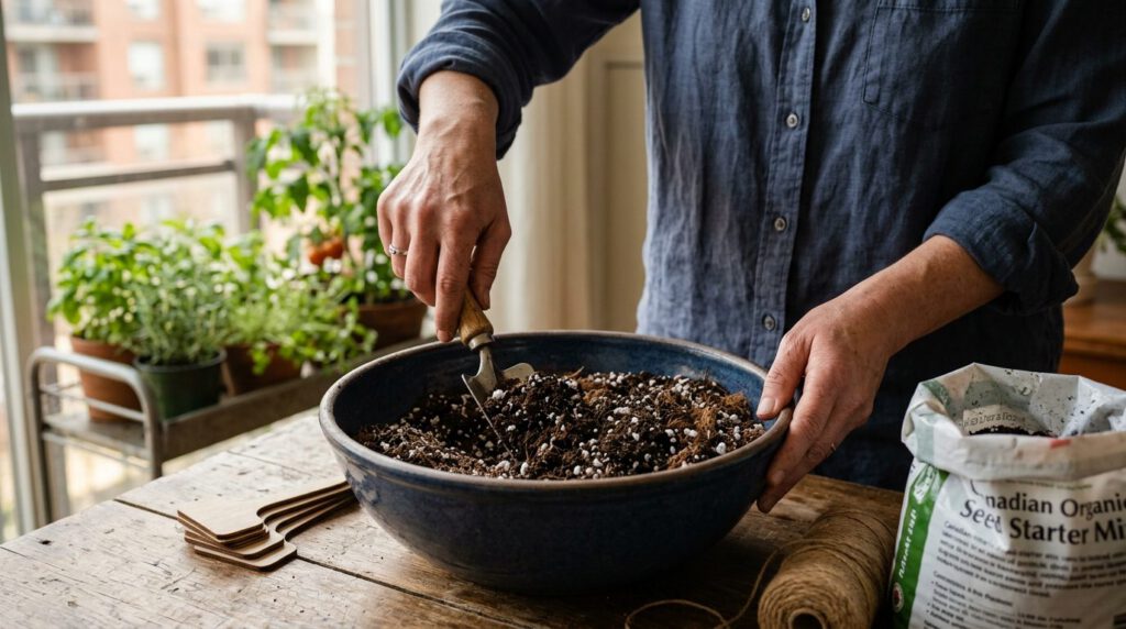 Apartment Vegetable Garden in Canada: Step-by-Step Guide — step 2, practical guide illustration