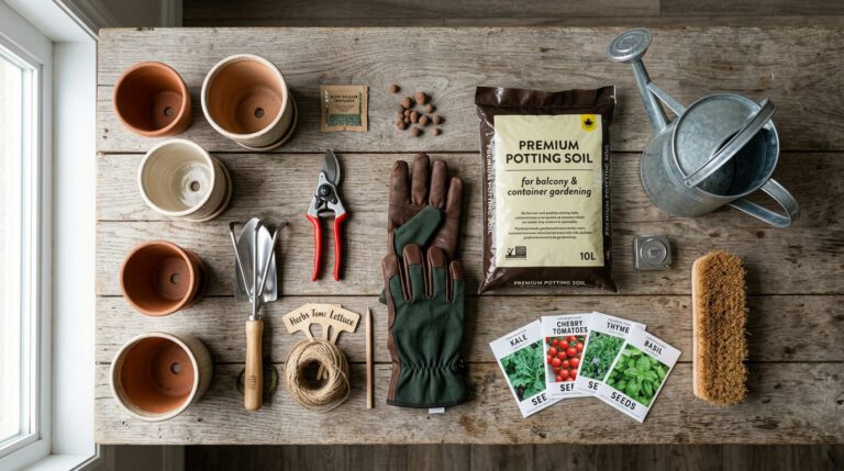 Balcony Garden in Canada: Complete Setup Guide — growing guide photo, care and watering