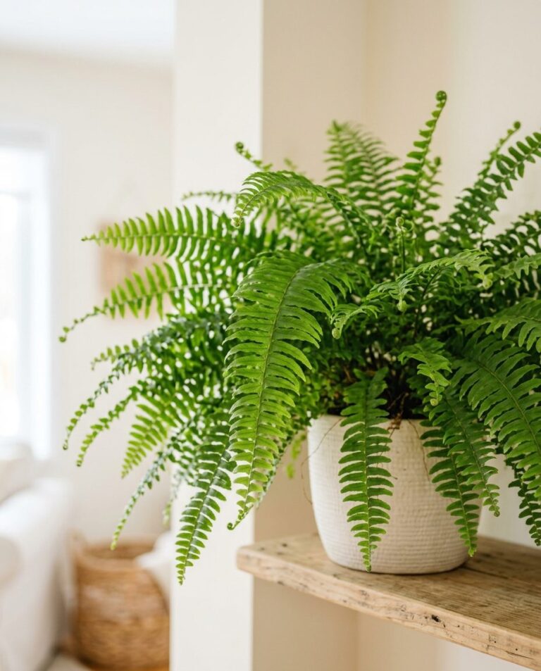 Boston Fern Complete Indoor Care Guide for Canadian Homes - foliage and plant health, botanical portrait
