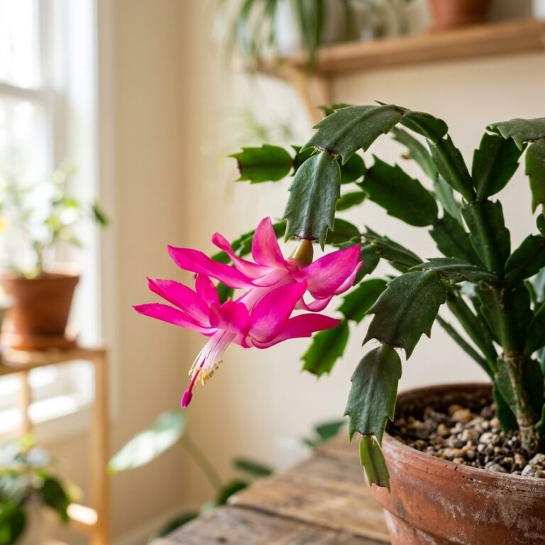 Christmas Cactus - Complete Indoor Care Guide — botanical close-up, details and varieties