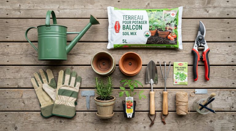 Créer un jardin sur balcon au Canada : guide étape par étape — photo guide de culture, entretien et arrosage