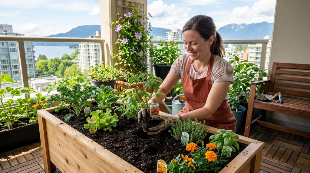 Créer un jardin sur balcon au Canada : guide étape par étape — étape 4, illustration guide pratique