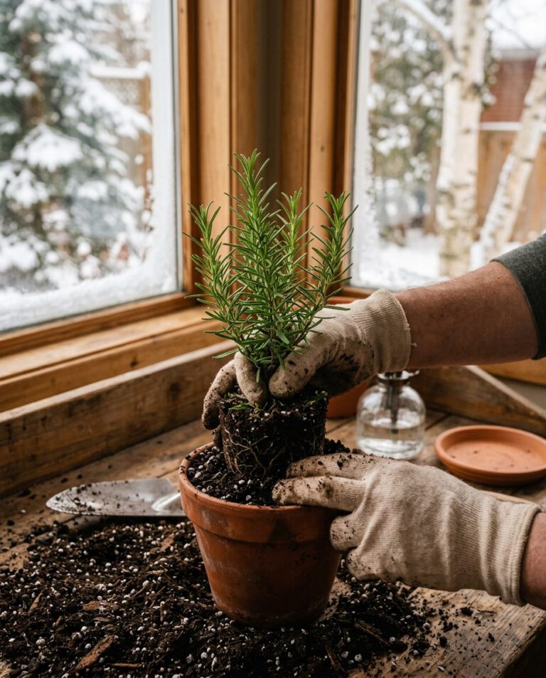 Cultiver des herbes aromatiques en hiver au Canada — feuillage et santé de la plante, portrait botanique