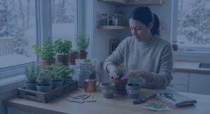 Cultiver des herbes aromatiques en hiver au Canada — guide pratique de jardinage