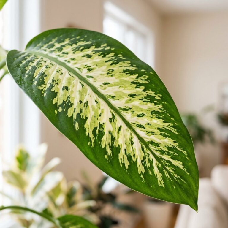 Dieffenbachia Complete Indoor Care Guide for Canadian Homes - gros plan botanique, détails et variétés