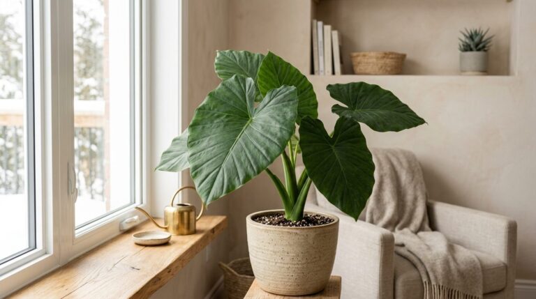 Elephant Ear Complete Indoor Care Guide for Canadian Homes - growing guide photo, care and watering