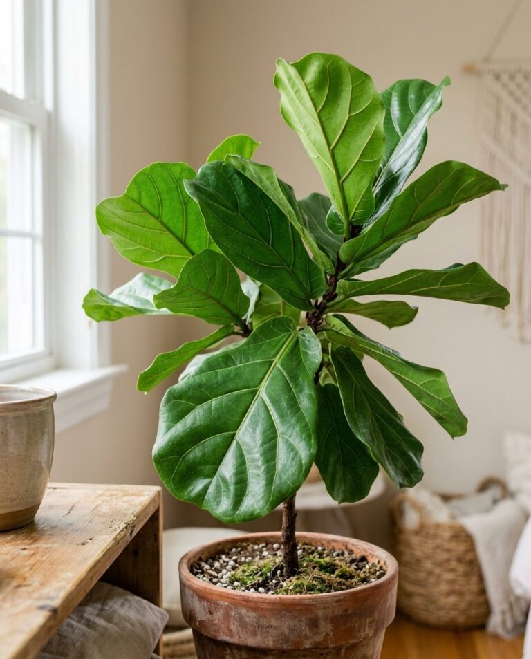 Fiddle Leaf Fig Care: Expert Tips for a Thriving Ficus Lyrata — foliage and plant health, botanical portrait