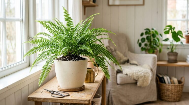 Fougère de Boston : entretien et culture en intérieur — photo guide de culture, entretien et arrosage