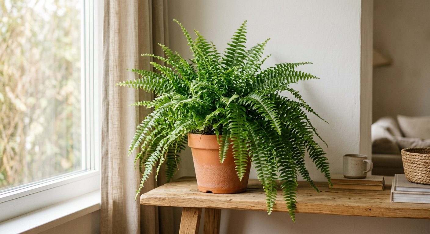 Fougère de Boston : entretien et culture en intérieur