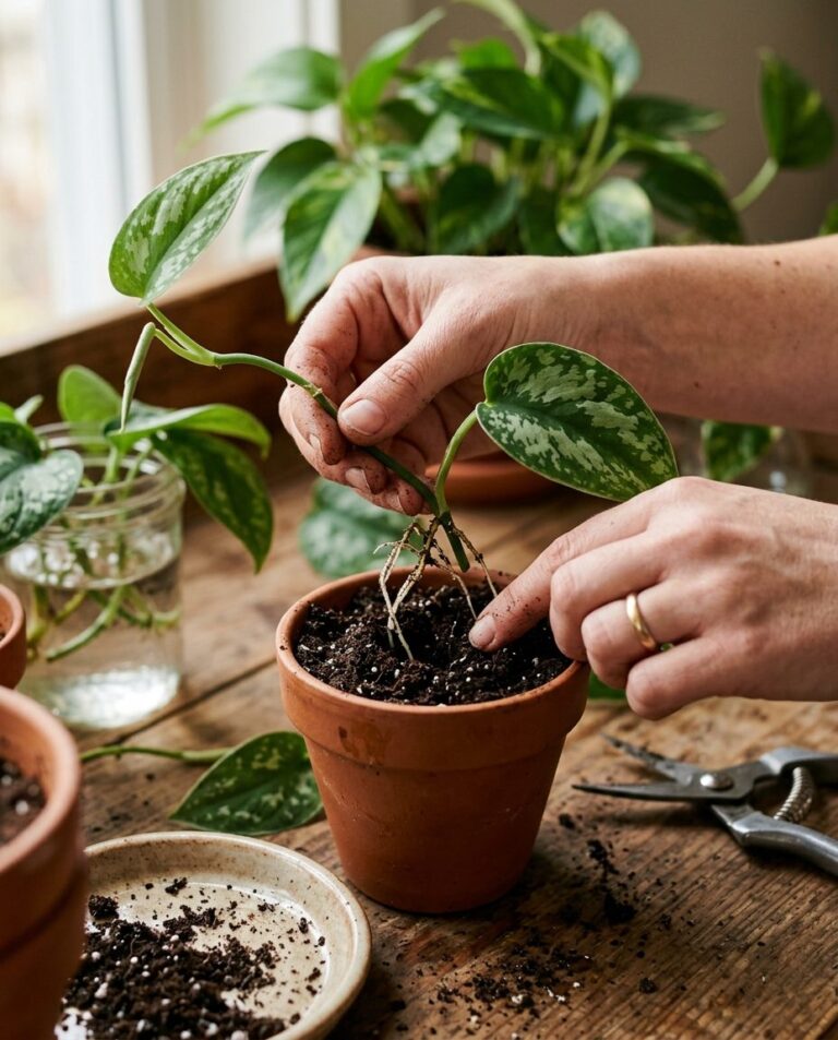 How to Propagate Pothos: Complete Step-by-Step Guide for Success — foliage and plant health, botanical portrait