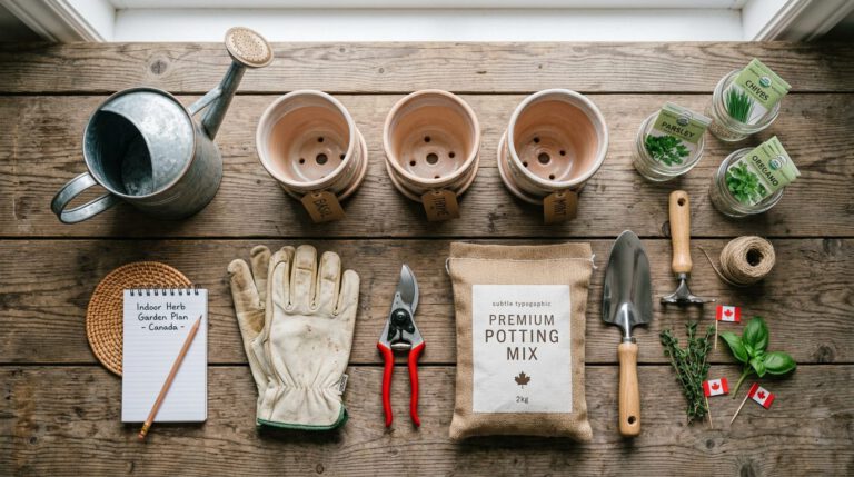 Indoor Herb Garden in Canada: Grow Fresh Herbs All Year — growing guide photo, care and watering