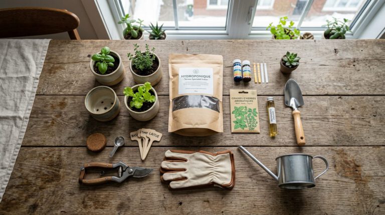 Installer son système d'hydroponie en appartement au Canada — photo guide de culture, entretien et arrosage