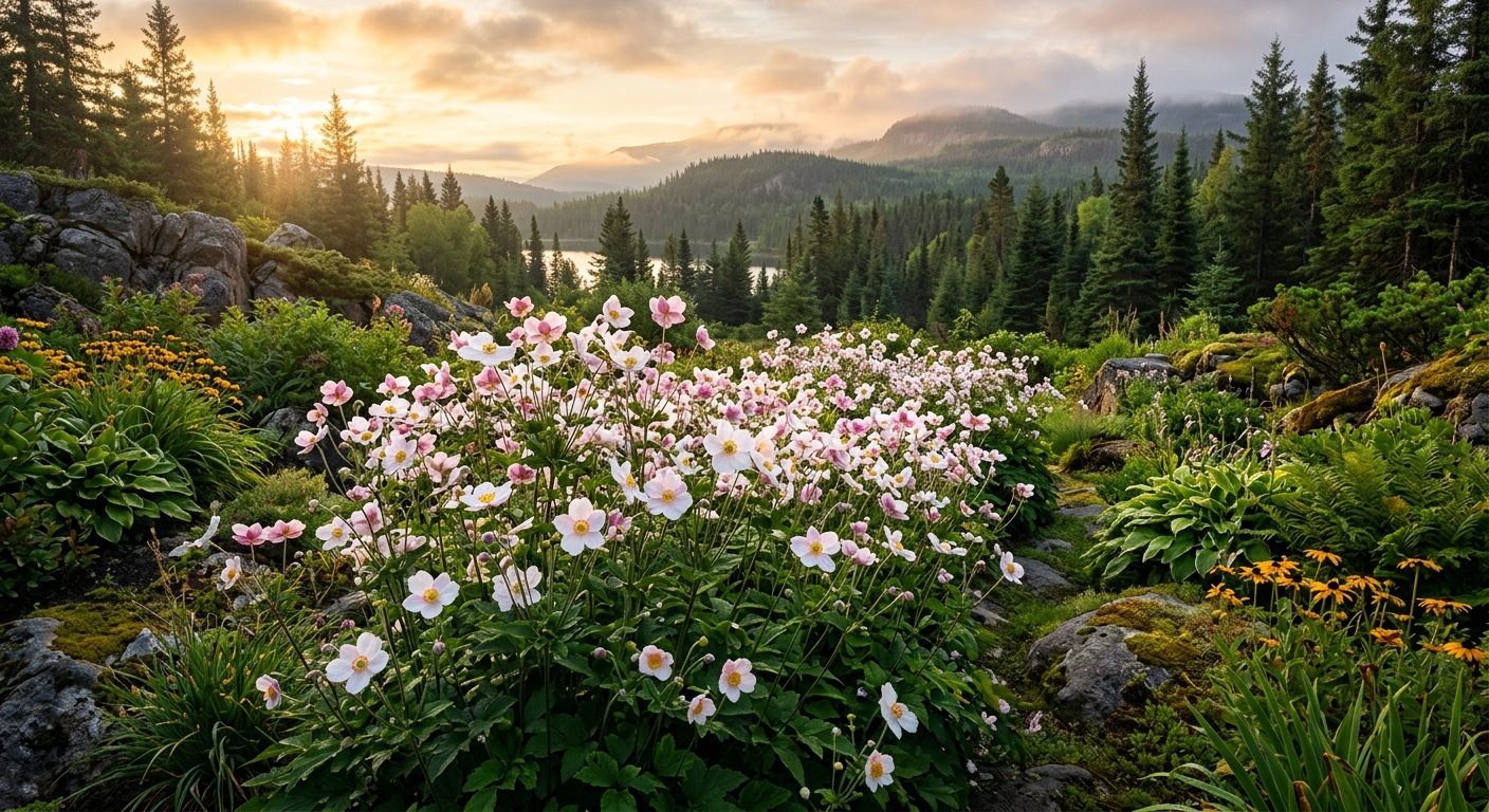Japanese Anemone: Late-Season Perennial Care and Rhizome Management