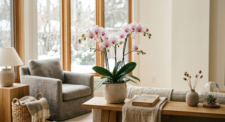 Orchidée d'intérieur : guide complet d'entretien pour les Canadiens — photo principale, plante au Canada