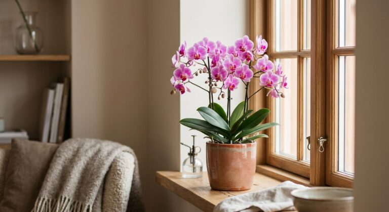 Orchidée : guide complet pour l'entretien et la faire refleurir - photo principale, plante au Canada
