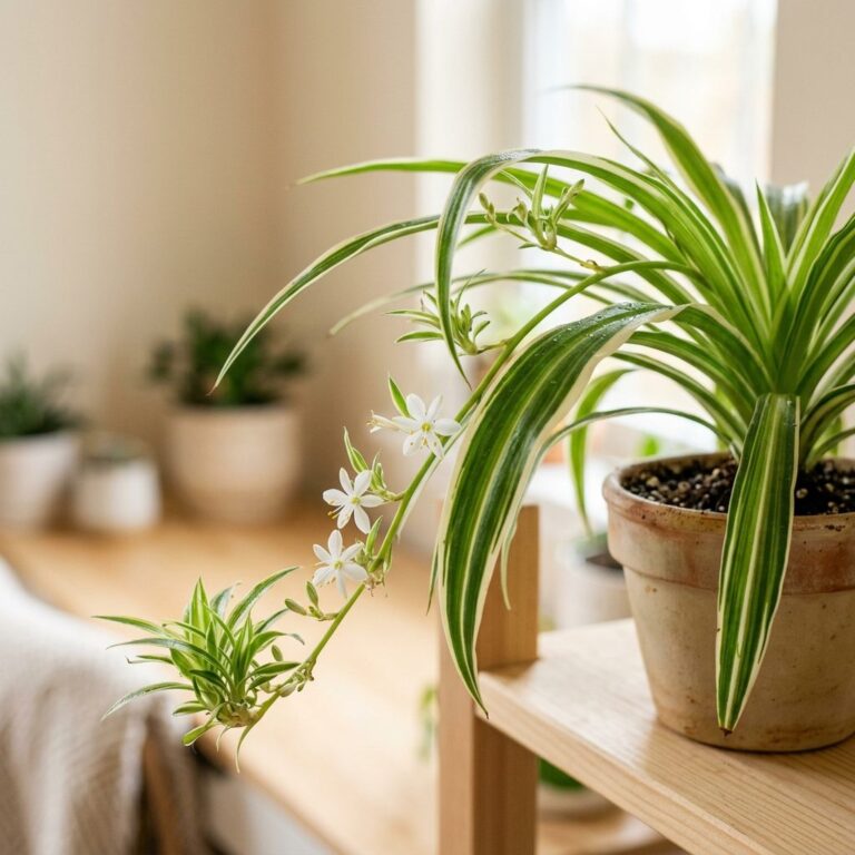 Plante araignée : entretien facile et conseils de multiplication - gros plan botanique, détails et variétés