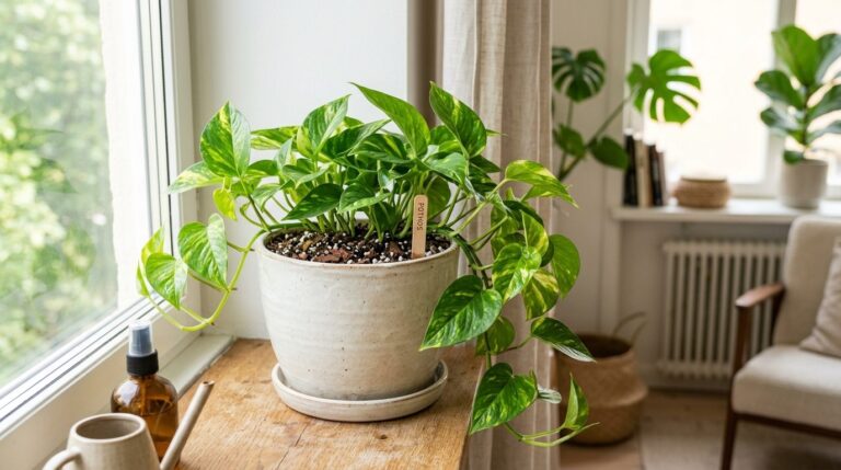 Pothos : guide complet d'entretien, arrosage et multiplication — photo guide de culture, entretien et arrosage