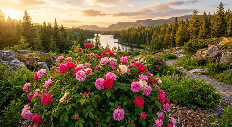 Rosiers rustiques - photo principale, plante au Canada