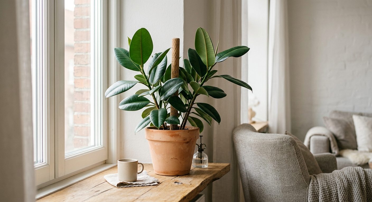 Rubber Plant Care: Growing Ficus Elastica Indoors