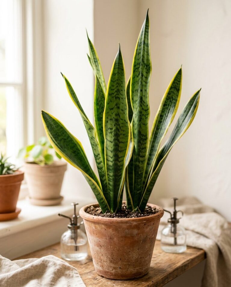 Snake Plant Care: Complete Growing Guide for Beginners - foliage and plant health, botanical portrait