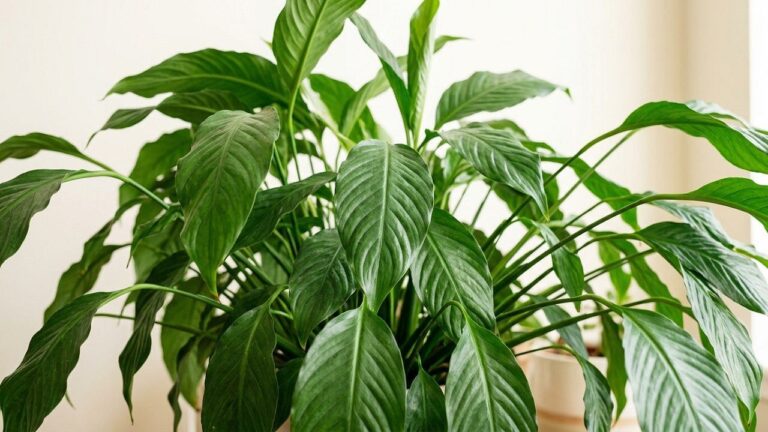 Spathiphyllum : entretien et culture en appartement - feuillage et santé de la plante, portrait botanique