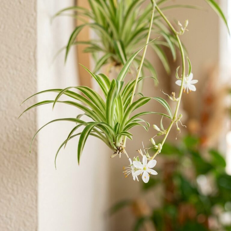 Spider Plant Care: Complete Growing Guide for Beginners - botanical close-up, details and varieties