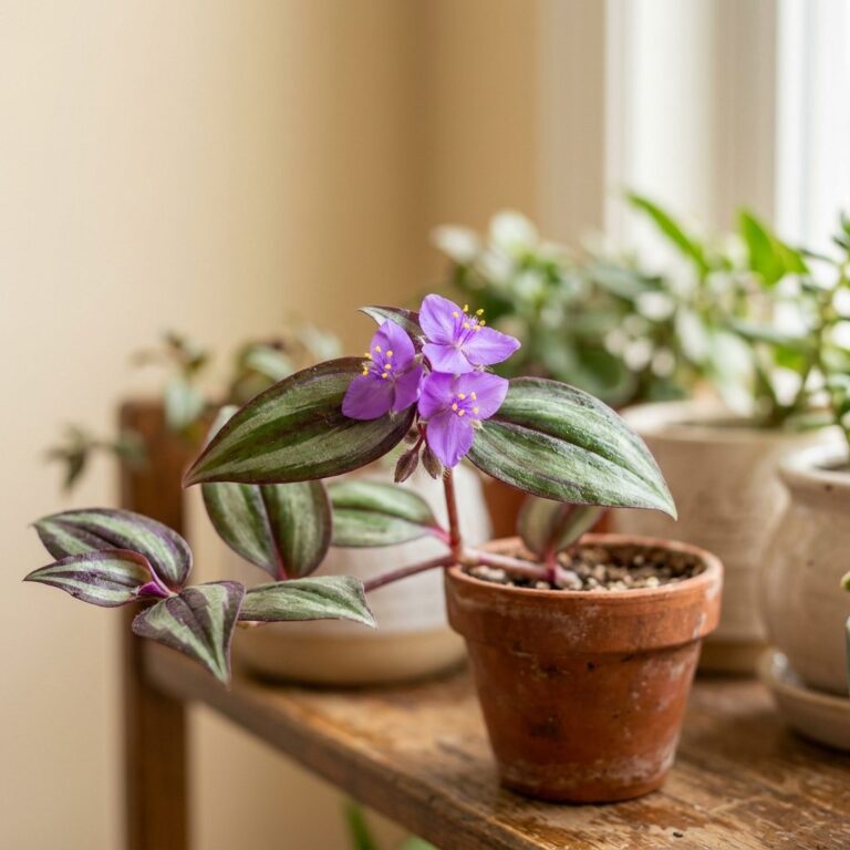 Tradescantia : culture, entretien et multiplication en pot - gros plan botanique, détails et variétés