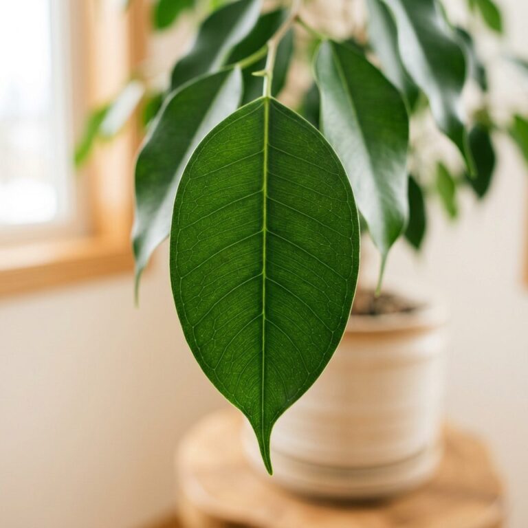 Weeping Fig Complete Indoor Care Guide for Canadian Homes - botanical close-up, details and varieties