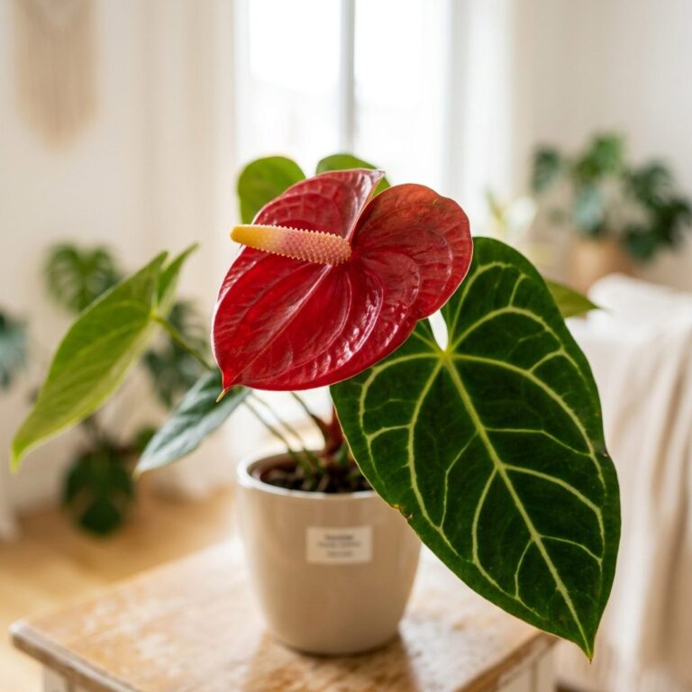 Anthurium Care: Light, Watering, and Bloom Maintenance — botanical close-up, details and varieties