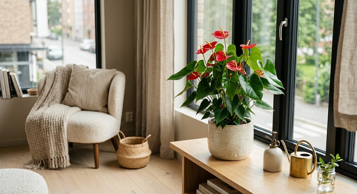 Anthurium Care: Light, Watering, and Bloom Maintenance