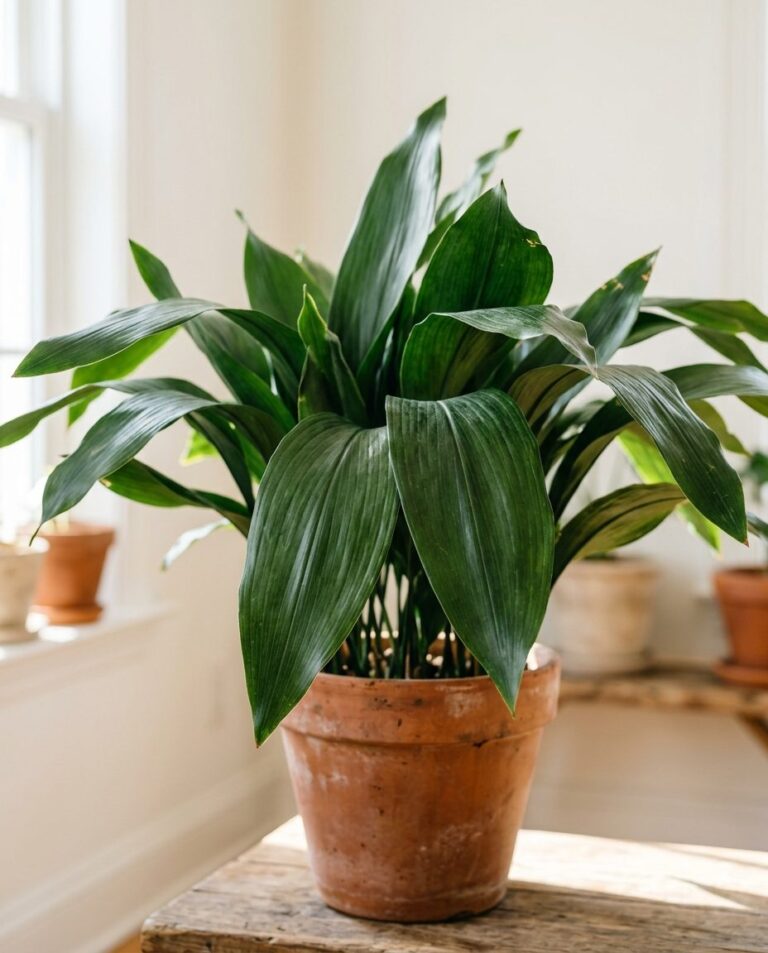 Aspidistra elatior : plante d'intérieur indestructible pour maisons peu éclairées — feuillage et santé de la plante, portrait botanique