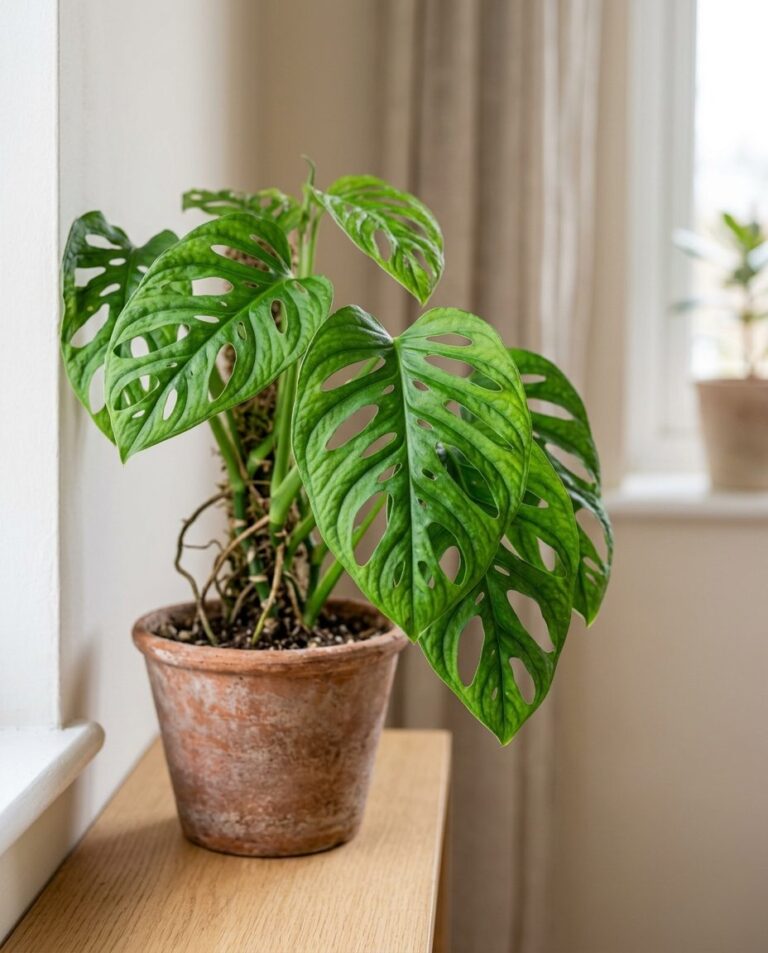 Monstera Adansonii : culture et entretien en intérieur — feuillage et santé de la plante, portrait botanique