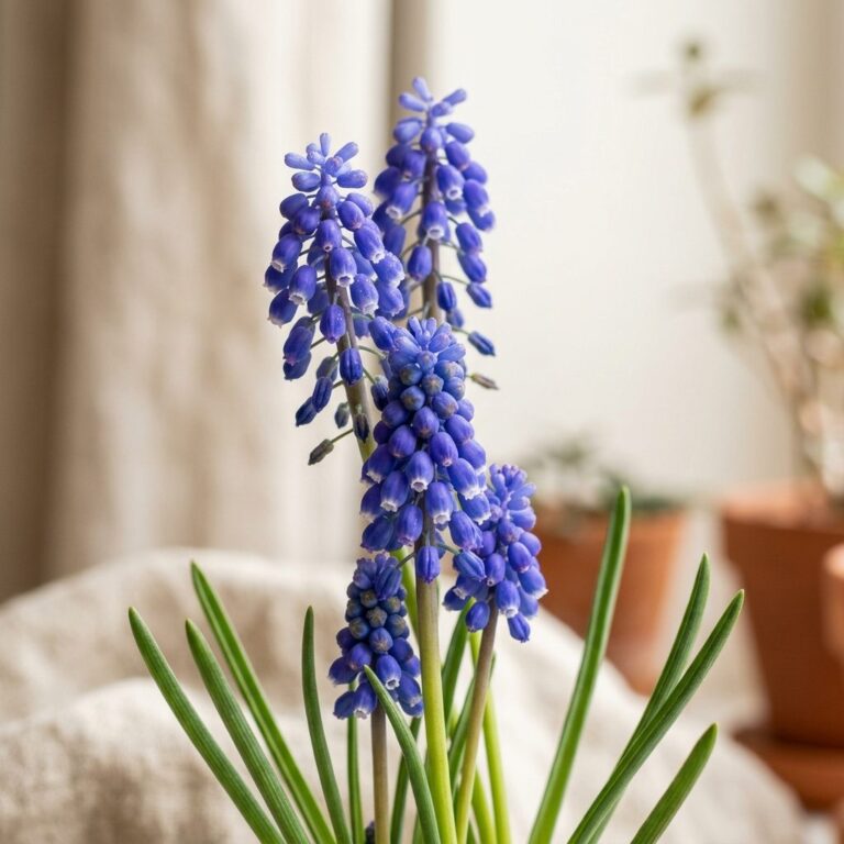 Muscari - Complete Care and Growing Guide — botanical close-up, details and varieties