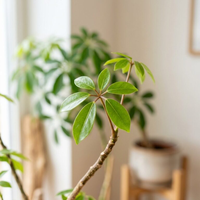 Schefflera: Indoor Care and Propagation Guide — botanical close-up, details and varieties