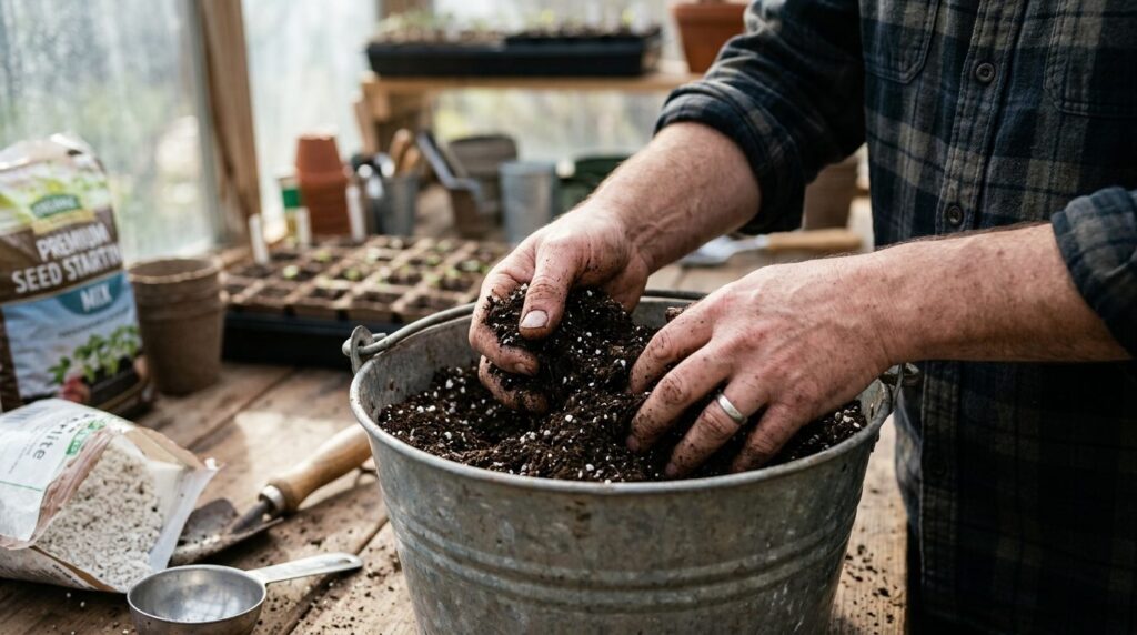 Starting Tomato Seeds Indoors Complete Guide — step 2, practical guide illustration